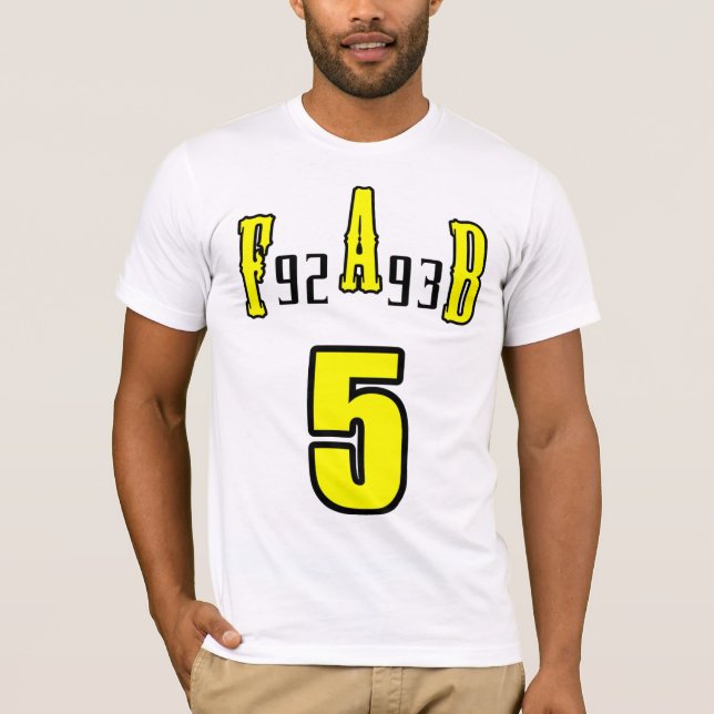 T-shirt gato 5 fabuloso (Frente)