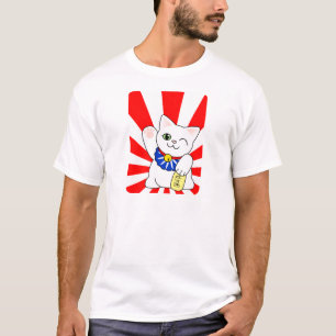 T-shirt Gato afortunado de Maneki Neko