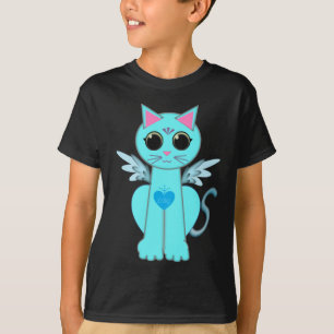 T-shirt Gato anjo