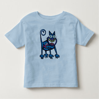 T-shirt Gato/cão da criança