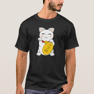 T-shirt Gato da boa fortuna - Maneki Neko
