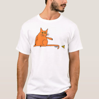T-shirt Gato da pizza