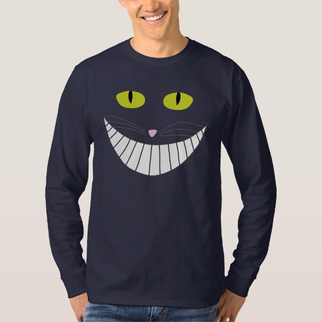 T-shirt Gato de Cheshire (bobo) (Frente)