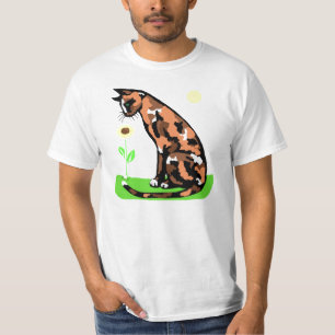 T-shirt Gato de chita T