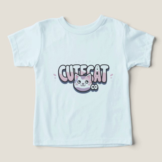 T-Shirt Gato de Gato Bonito (Design frontal)