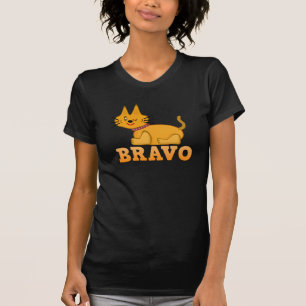 T-shirt Gato de gato-do-gato-do-mato-bravo desenho bravo