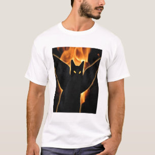 T-shirt Gato de Halloween