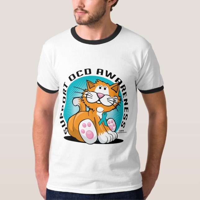 T-shirt Gato de OCD (Frente)