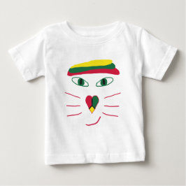 T-shirt Gato de Rasta