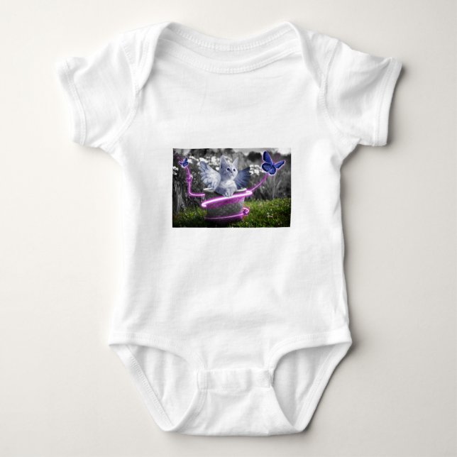 T-shirt gato-do-anjo (Frente)