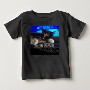 T-shirt Gato Dormindo