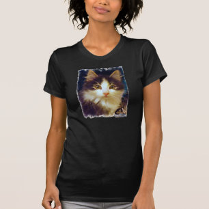 T-shirt Gato equipado com pernas de Anakin dois, close up