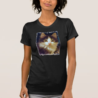 T-shirt Gato equipado com pernas de Anakin dois, close up