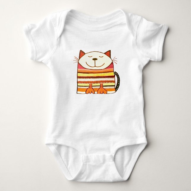 T-shirt Gato Feliz (Frente)