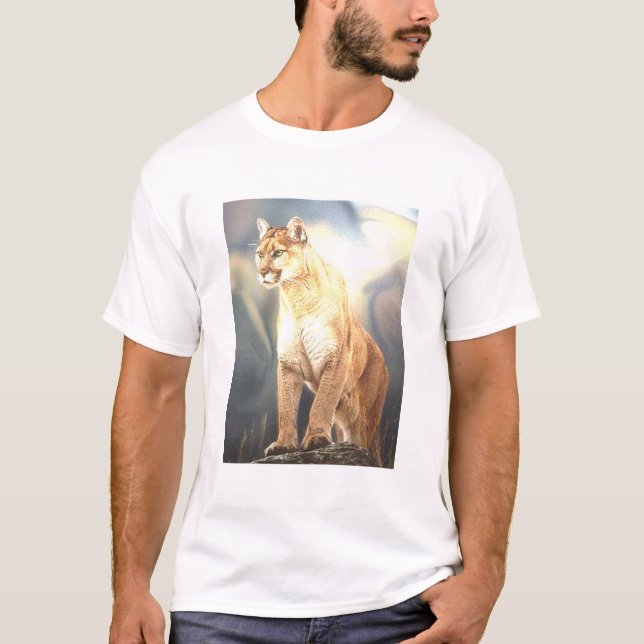 T-shirt Gato grande (Frente)