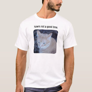 T-shirt Gato infeliz