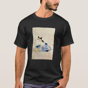 T-shirt Gato lava o corpo dela, Utagawa Hiroshige