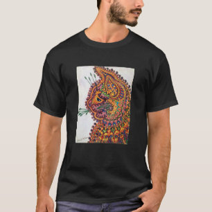 T-shirt Gato, Louis Wain