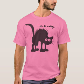 T-shirt Gato malicioso