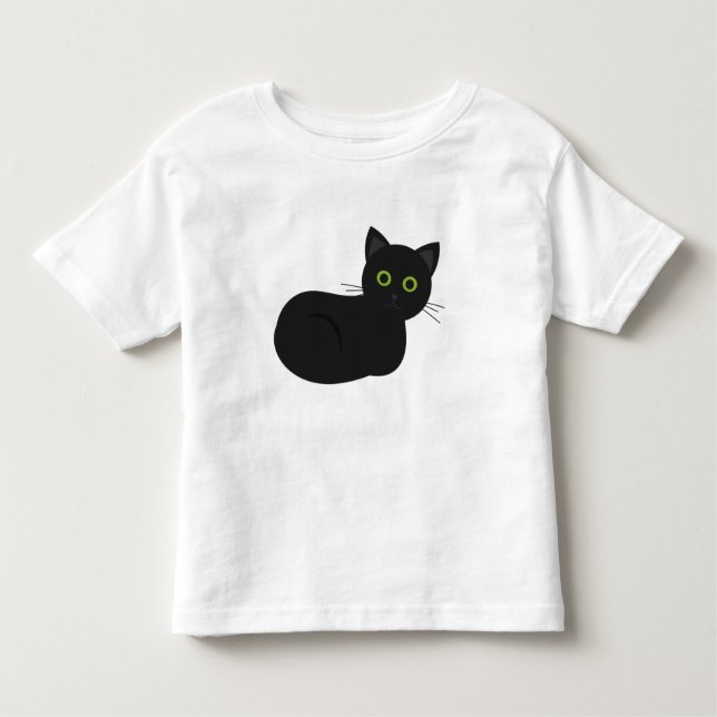 T-Shirt Gato Negro (Frente)