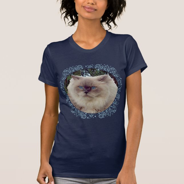 T-shirt Gato Persa Himalaio (Frente)