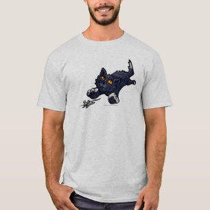 T-shirt Gato perseguindo camundongos Luminosos