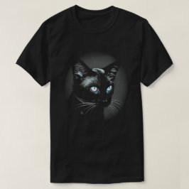 T-Shirt Gato Preto