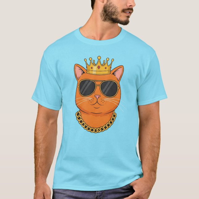T-Shirt Gato Real (Frente)