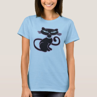 T-shirt Gato retro
