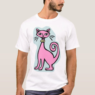 T-shirt Gato Retroativo - 2 - (Frente e Traseira)