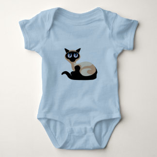 T-shirt Gato Siamese