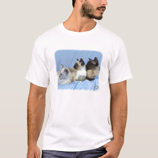 T-shirt Gato Siamese 9W055D-074 (Frente)