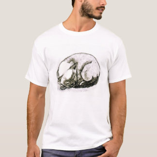 T-shirt Gato Siamese do sono