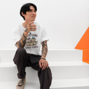 T-Shirt Gator Negro Negrito