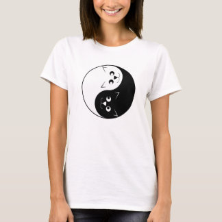 T-shirt Gatos de YinYang