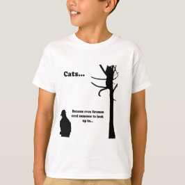 T-shirt Gatos... Porque até Bombeiros