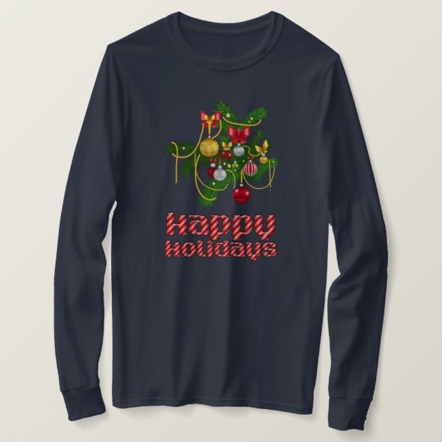 T-shirt Gaudy Holidays (Frente do Design)