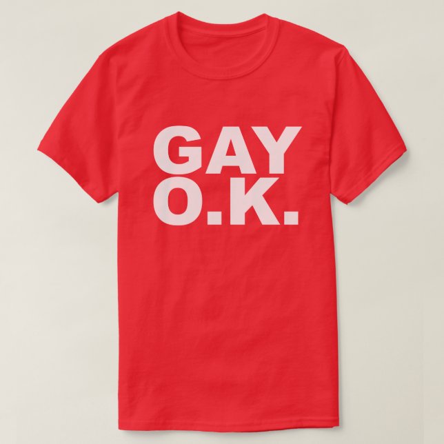 T-SHIRT GAY K.A. (Frente do Design)