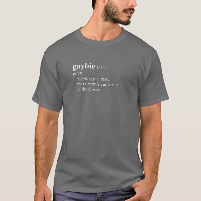T-SHIRT GAYBIE (Frente)