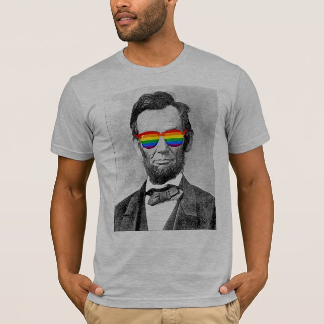 T-shirt Gaybraham Lincoln (Frente)