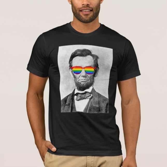 T-shirt Gaybraham Lincoln (Frente)