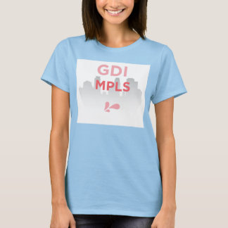 T-shirt GDI MPLS Skyline Burnout Tee