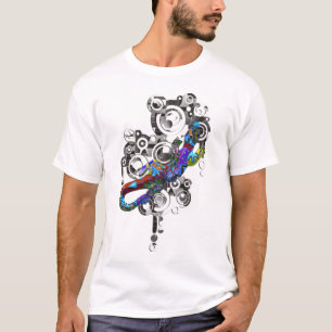 T-shirt Geco abstrato de BALI