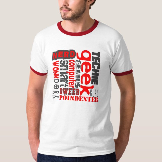 T-shirt geek (Frente)