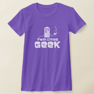 T-Shirt Geek De Cidades Gêmeas (Equipado)