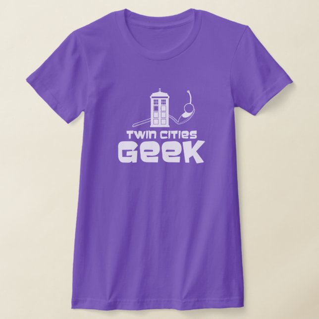 T-Shirt Geek De Cidades Gêmeas (Equipado) (Postura )