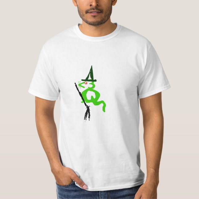T-shirt Geek de rato de Halloween (Frente)