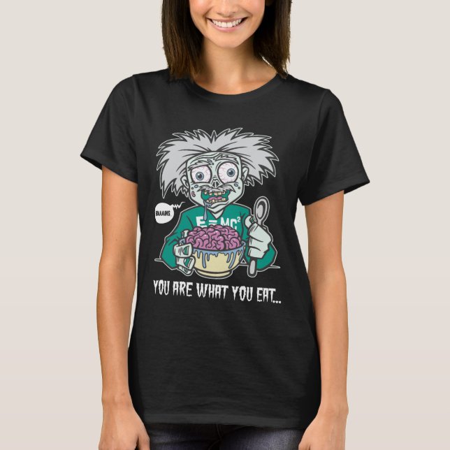T-shirt Geek do zombi (Frente)