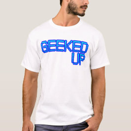 T-shirt GEEKED ACIMA de seus empurrões de um jerkin do