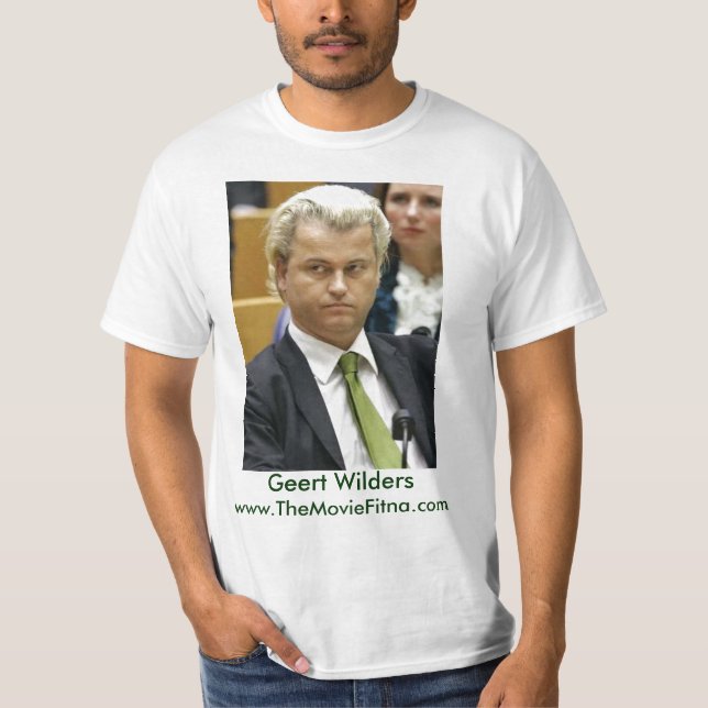 T-shirt Geert Wilders (Frente)